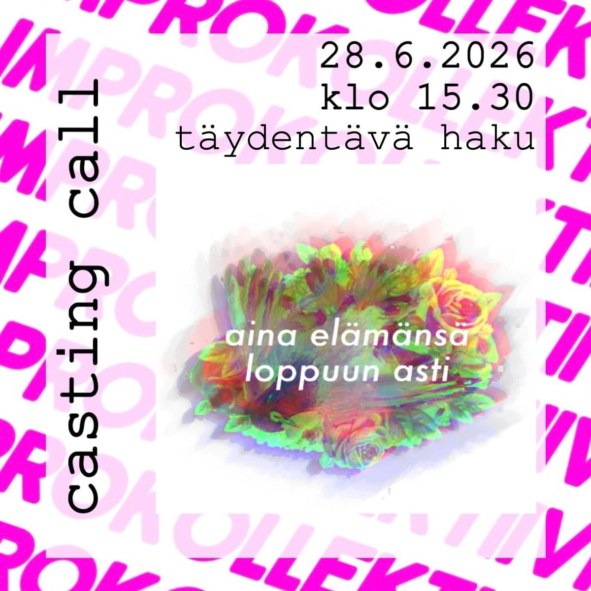 Täydentävä haku – Aina elämänsä loppuun asti